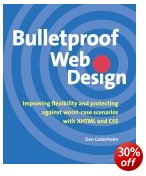 Picture of Bulletproof Web Design book jacket
