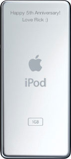 Shiny new iPod Nano
