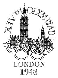 London Olympics 1948 logo