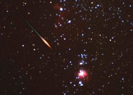 Image of Leonid meteor