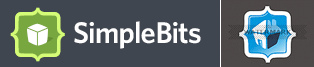 Simplebits logo and logomaid ripoff side by side